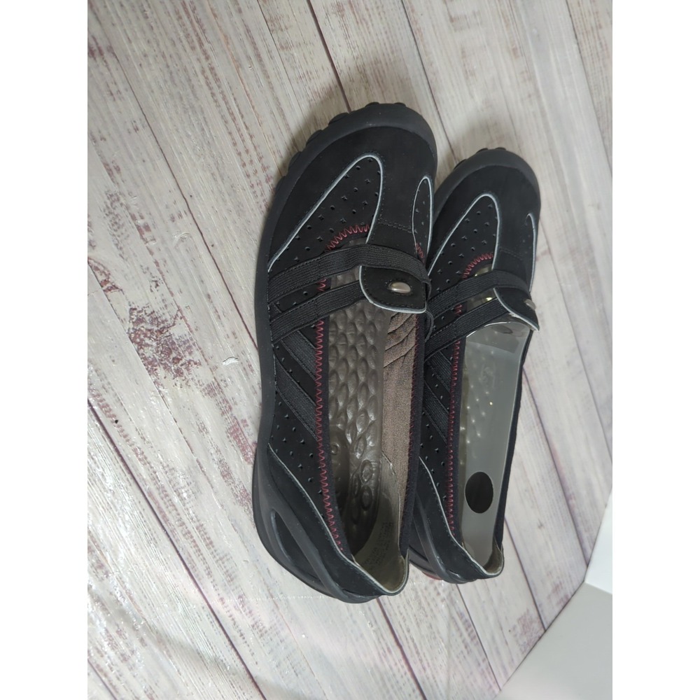 Clarks Privo Tequini Women's Size 6.5 Black/Pink Suede Sporty Athletic Flats NIB - Picture 4 of 9